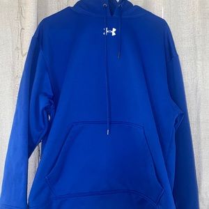 under armory blue sweatshirt